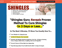 Tablet Screenshot of howtocureshingles.com